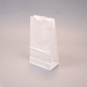6 lb. White Kraft Paper Bakery Bags